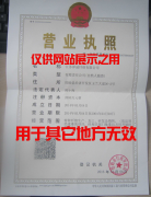 公司营业执照